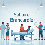 brancardier salaire ambiance hôpital moderne
