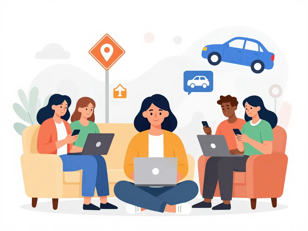 Groupe découvre code ornikar illustration