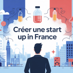Créer une start up in France image centrale entrepreneur innovation