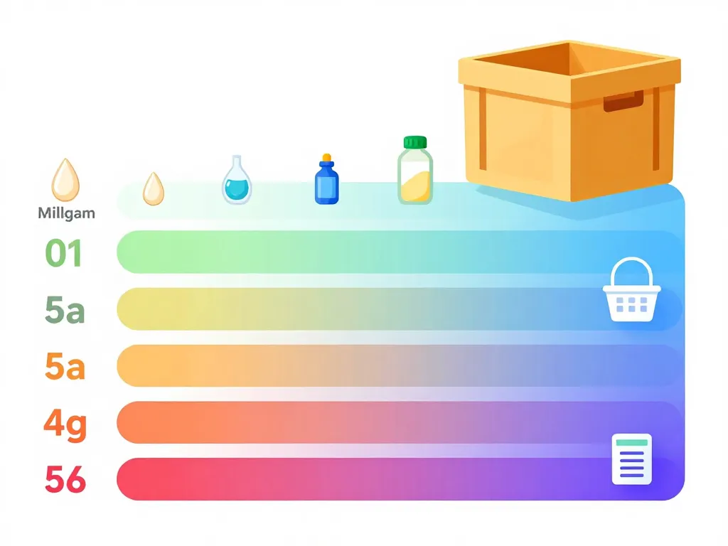 diagramme conceptuel échelle des poids unités métriques