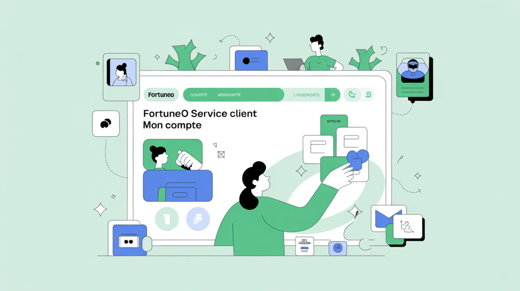 Fortuneo service client mon compte, illustration gestion et sécurité
