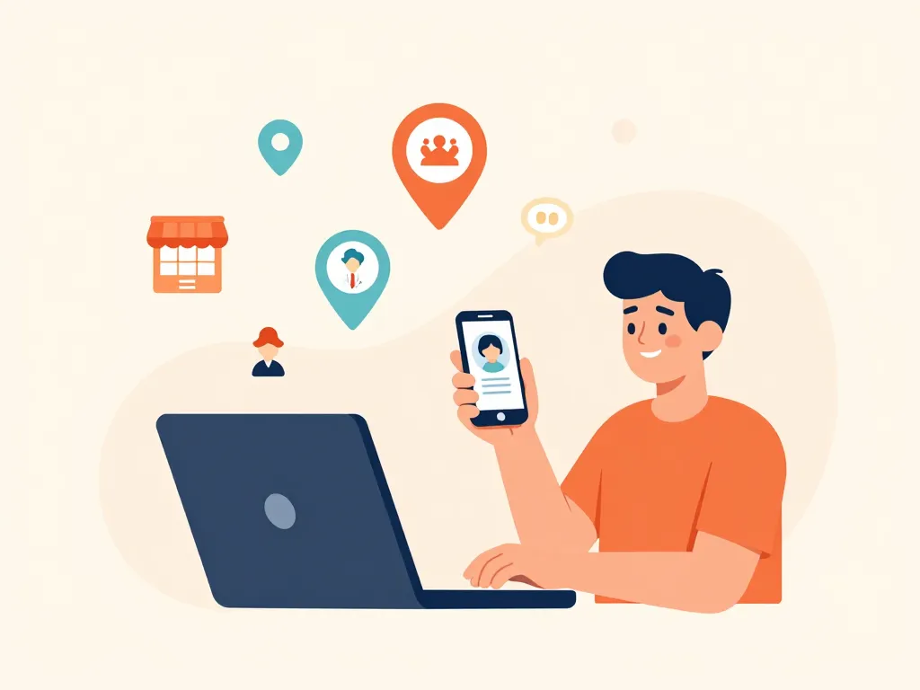 Hoodspot recherche locale sur ordinateur et mobile