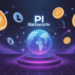 pi network news illustration vectorielle moderne
