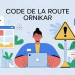 Personne prépare code ornikar en ligne illustration