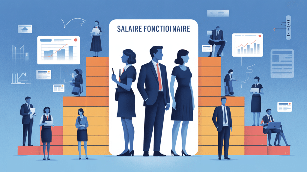 Illustration salaire fonctionnaire France