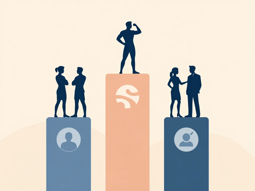 Trust definition trois piliers illustration symbolique