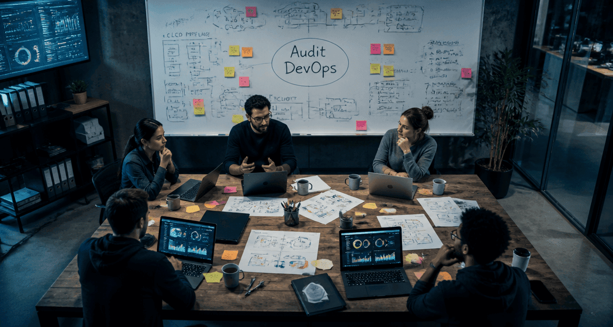 Audit DevOps table dashboards et tableau blanc