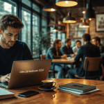 idee de business 2024 jeune entrepreneur au café