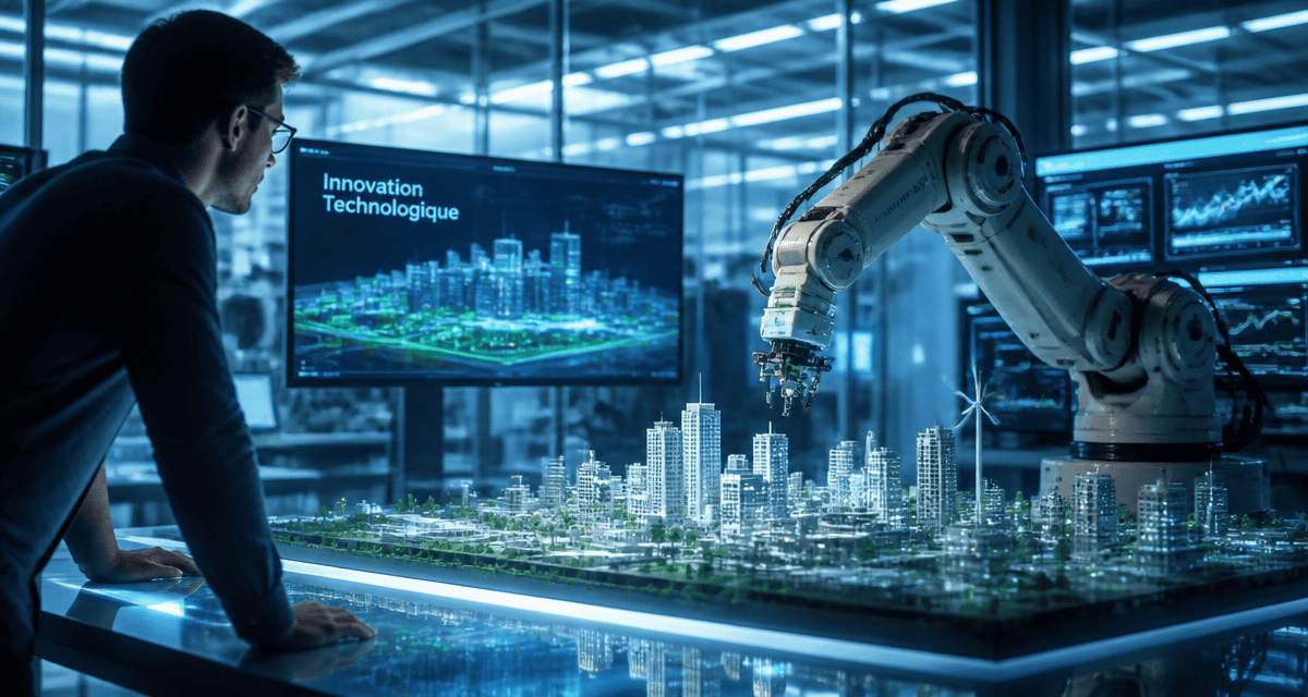 innovation technologique bras robotisé laboratoire
