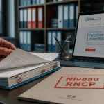 niveau rncp dossier officiel sur bureau