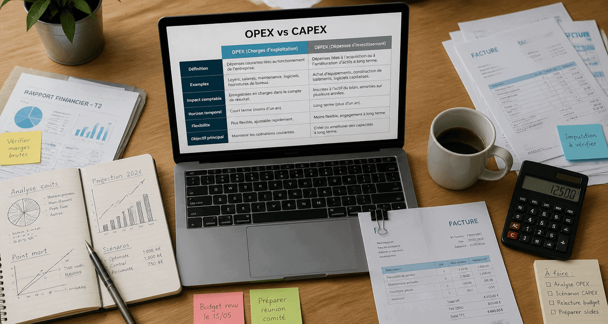 opex definition capex documents financiers