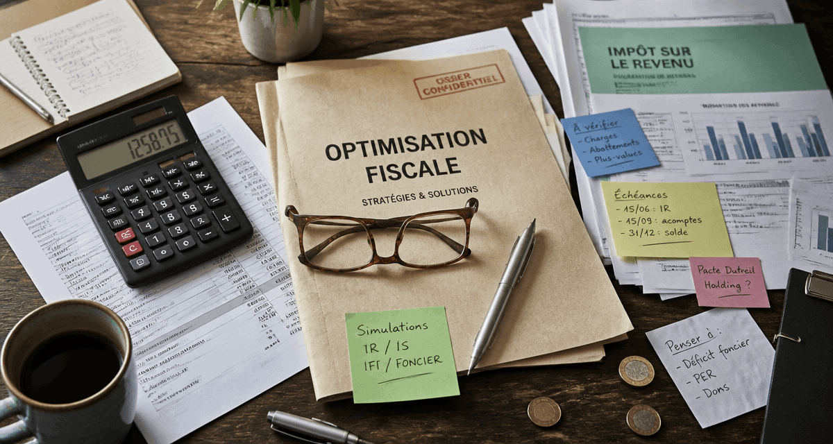 optimisation fiscale définition, bureau et documents fiscaux