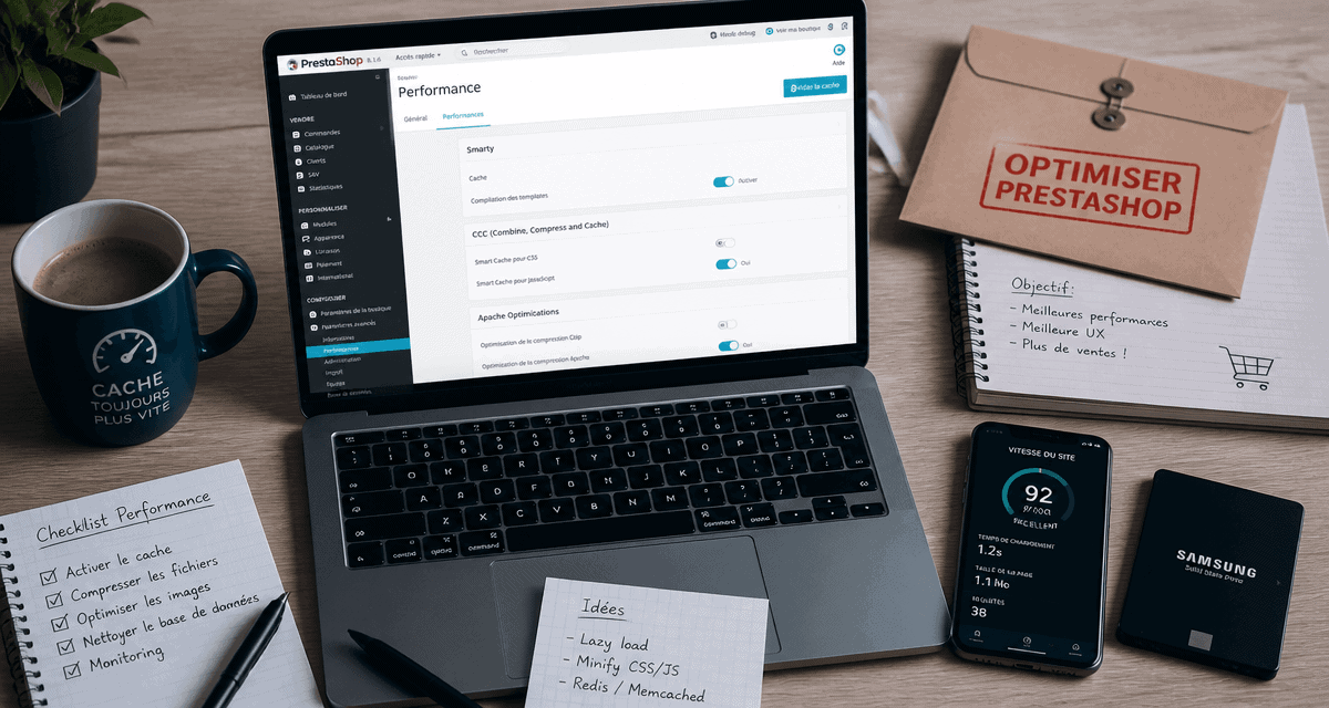 optimiser prestashop vue back-office performance