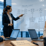 Consultants en réunion Pardot Consulting