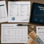 valeur mobiliere de placement sur bureau moderne