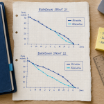 burn up chart Agile : périmètre et avancement