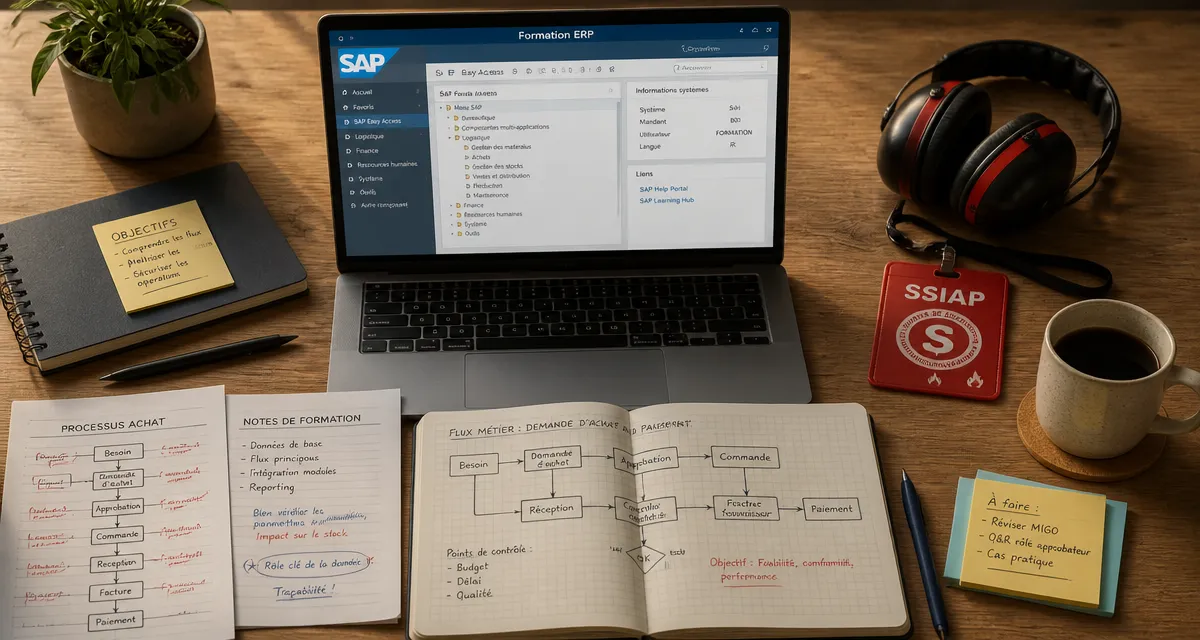 erp formation SAP S4HANA sécurité incendie bureau