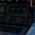 Outils audit SEO : rapport sur ordinateur et Search Console
