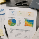 rfm segmentation rapport graphique sur bureau