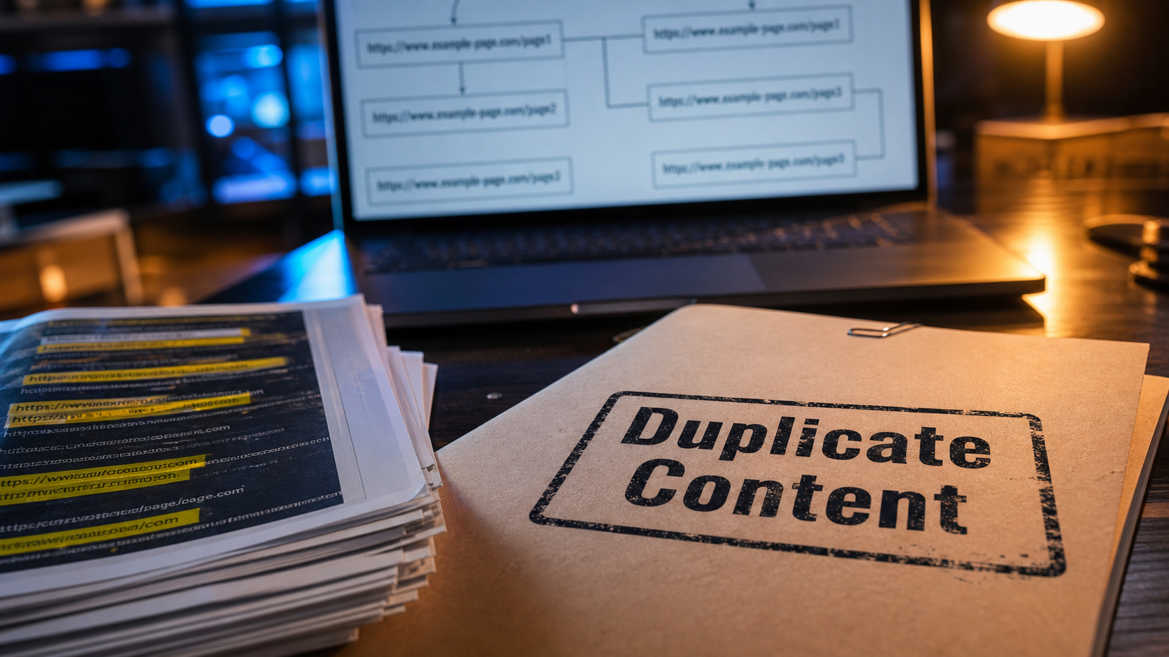 Duplicate content and seo : risque visibilité
