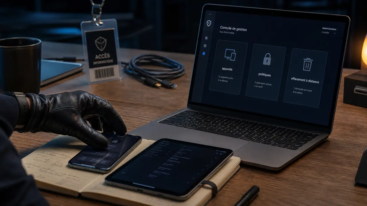 MDM mobile device : console et protection des terminaux