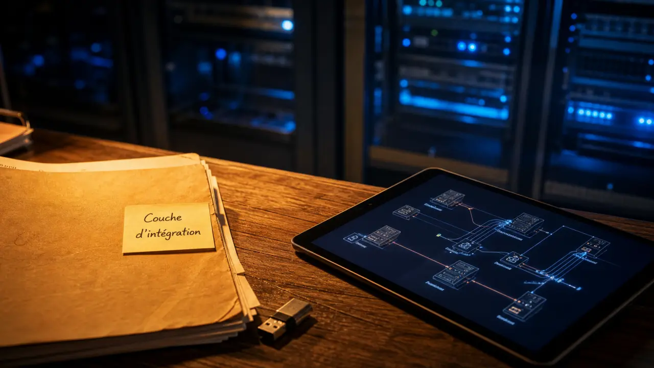 Middleware def : couche d’intégration logicielle et échange entre applications