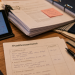 Outil positionnement : papier, numérique et plateforme pour le public