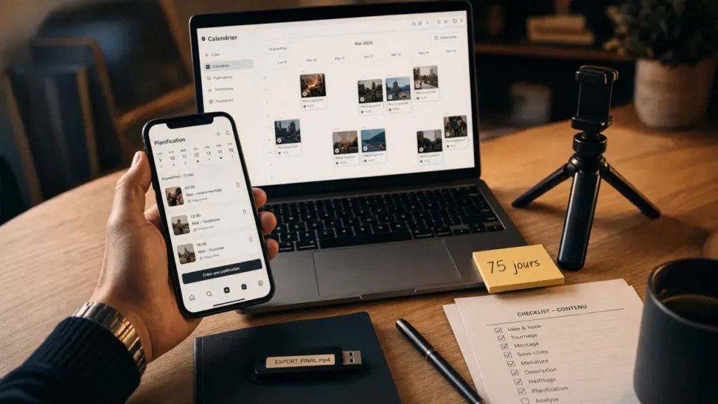 Programmer un Reel Instagram jusqu’à 75 jours à l’avance, avec musique et outils adaptés