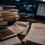 Recherche comptable urgent sur bureau : dossiers TVA et clôture