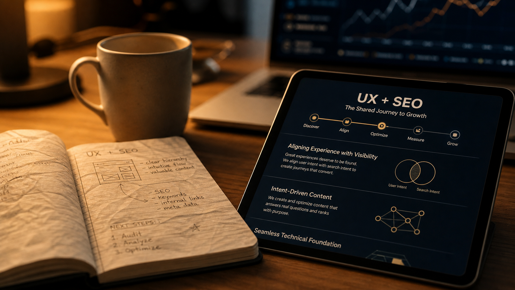 user experience and seo : vitesse, navigation et contenu pour améliorer le site