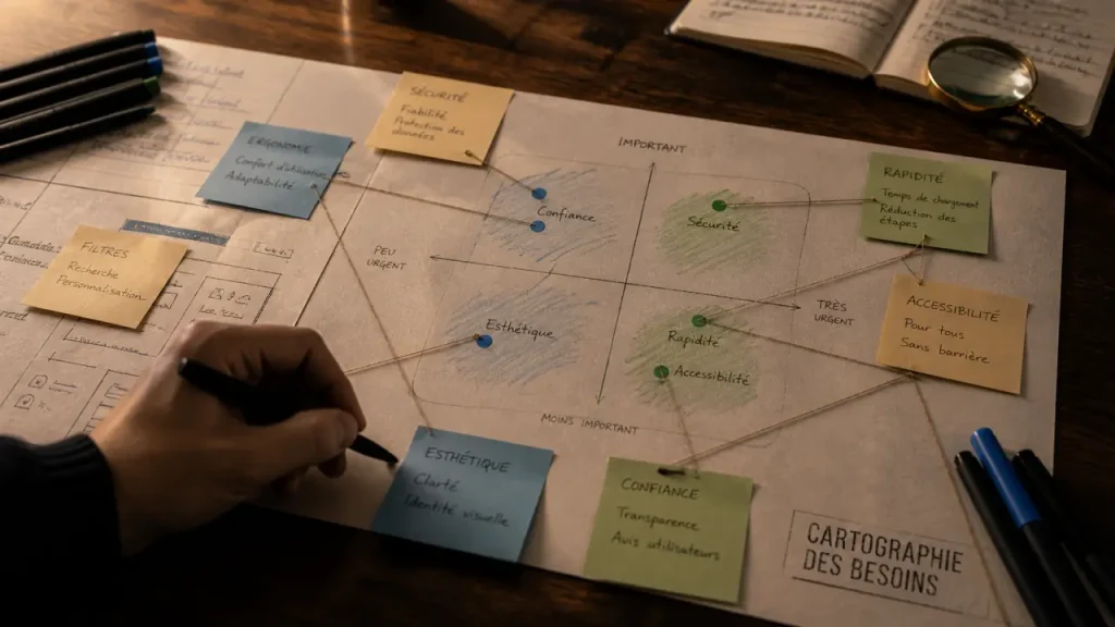 Cartographie des besoins : partir de la bonne question pour obtenir des livrables fiables