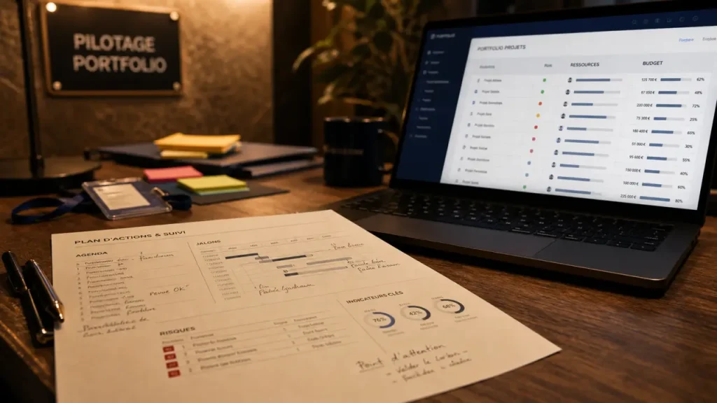 Logiciel Orchestra gestion de projet : piloter portefeuilles, budgets et ressources sans usine à gaz
