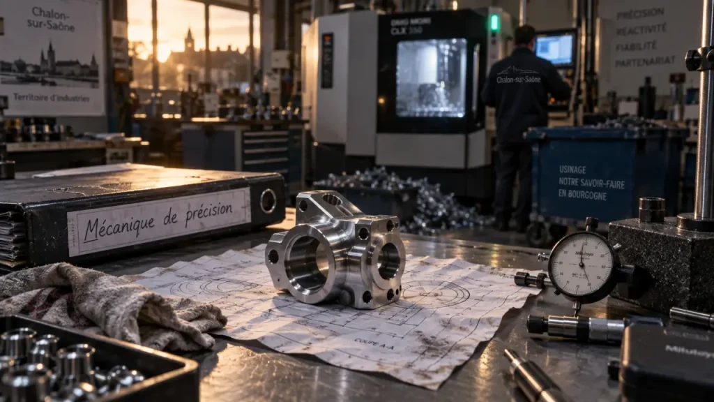 CRM Industrie : la mécanique de précision au service de l’usinage et de la maintenance près de Chalon-sur-Saône