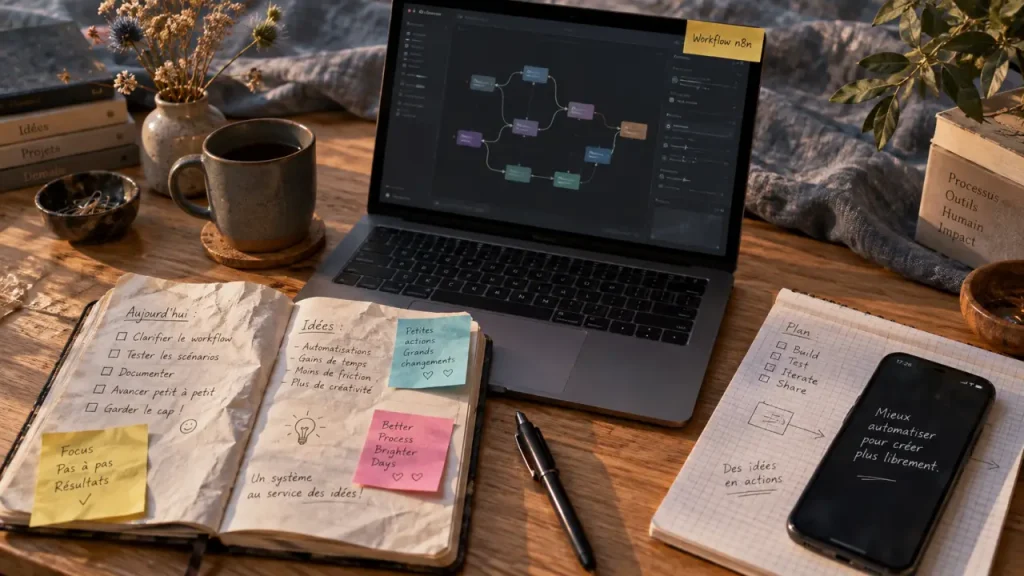n8n automatise vos workflows, avec un contrôle précis sur vos données