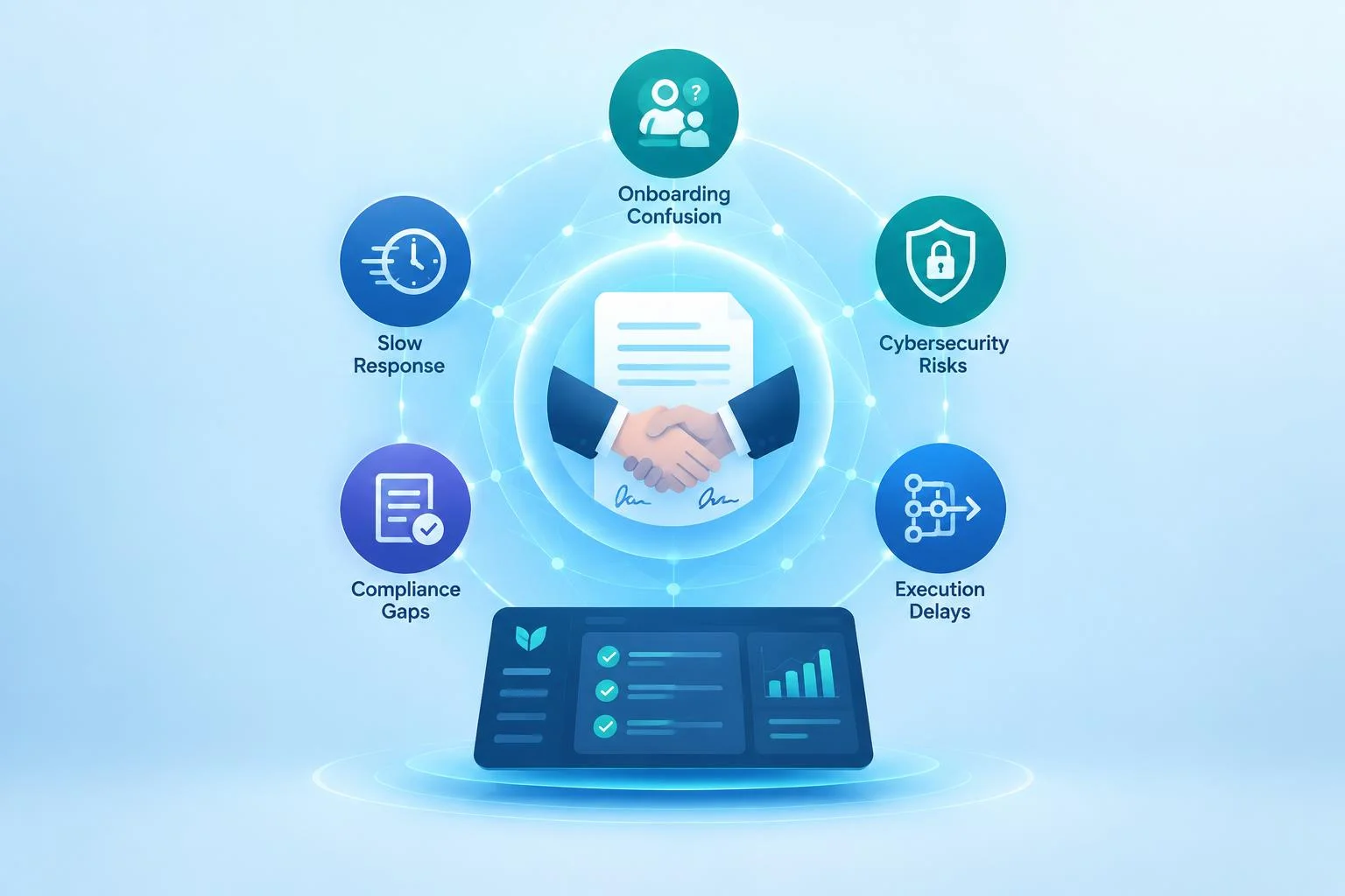 5 risques opérationnels avant les premiers contrats B2B