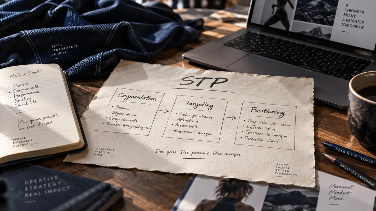 stp marketing : segmentation targeting positioning sur charte