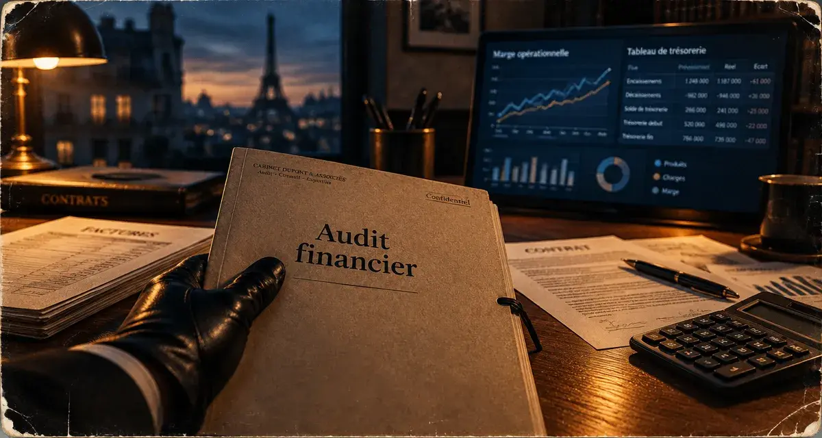 Cabinet audit agence de communication paris : marge par projet, bureau parisien et audit financier