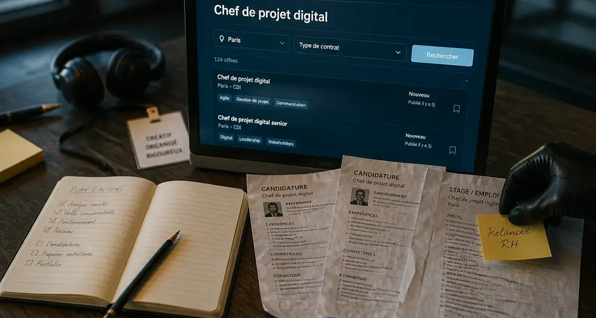 Emploi marketing digital Paris : chef de projet digital