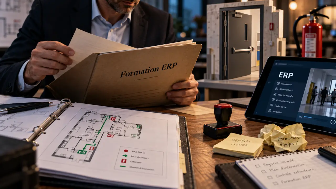 Formation ERP : réglementation incendie, SSIAP ou logiciel