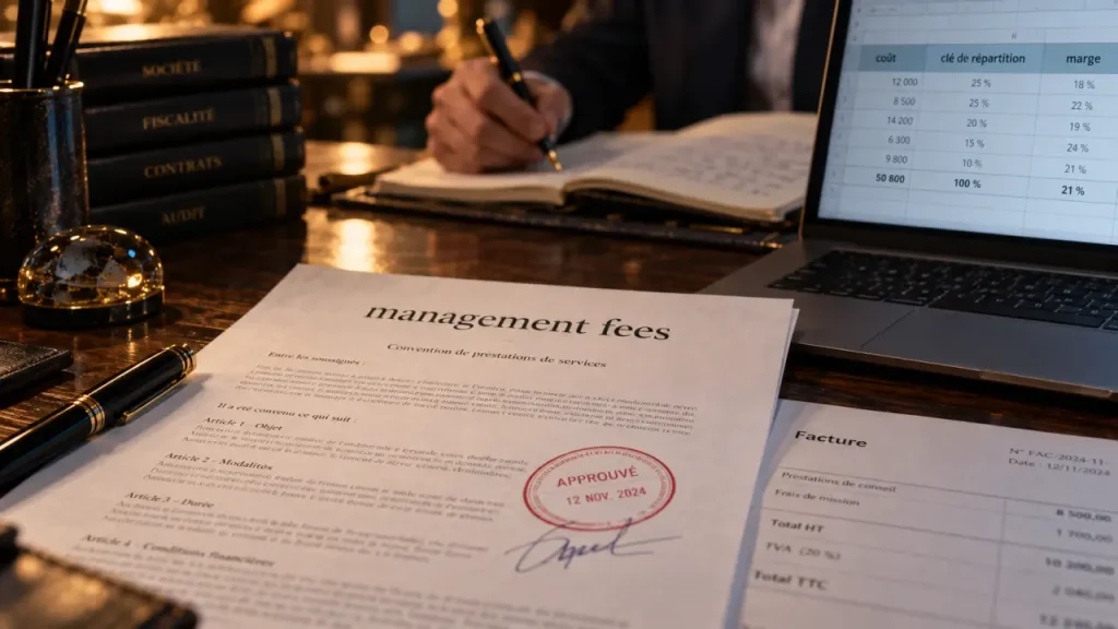 Les management fees sont déductibles si la prestation est réelle, utile et justifiée